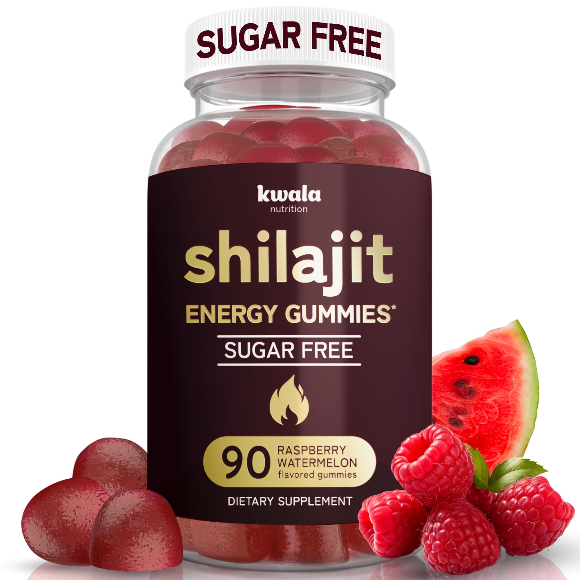 Foto 2 pulgar | Gomitas Shilajit Supplement Kwala Nutrition, 1500 Mg, 90 Unidades - Venta Internacional.