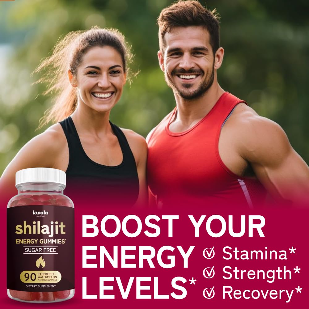 Foto 3 pulgar | Gomitas Shilajit Supplement Kwala Nutrition, 1500 Mg, 90 Unidades - Venta Internacional.