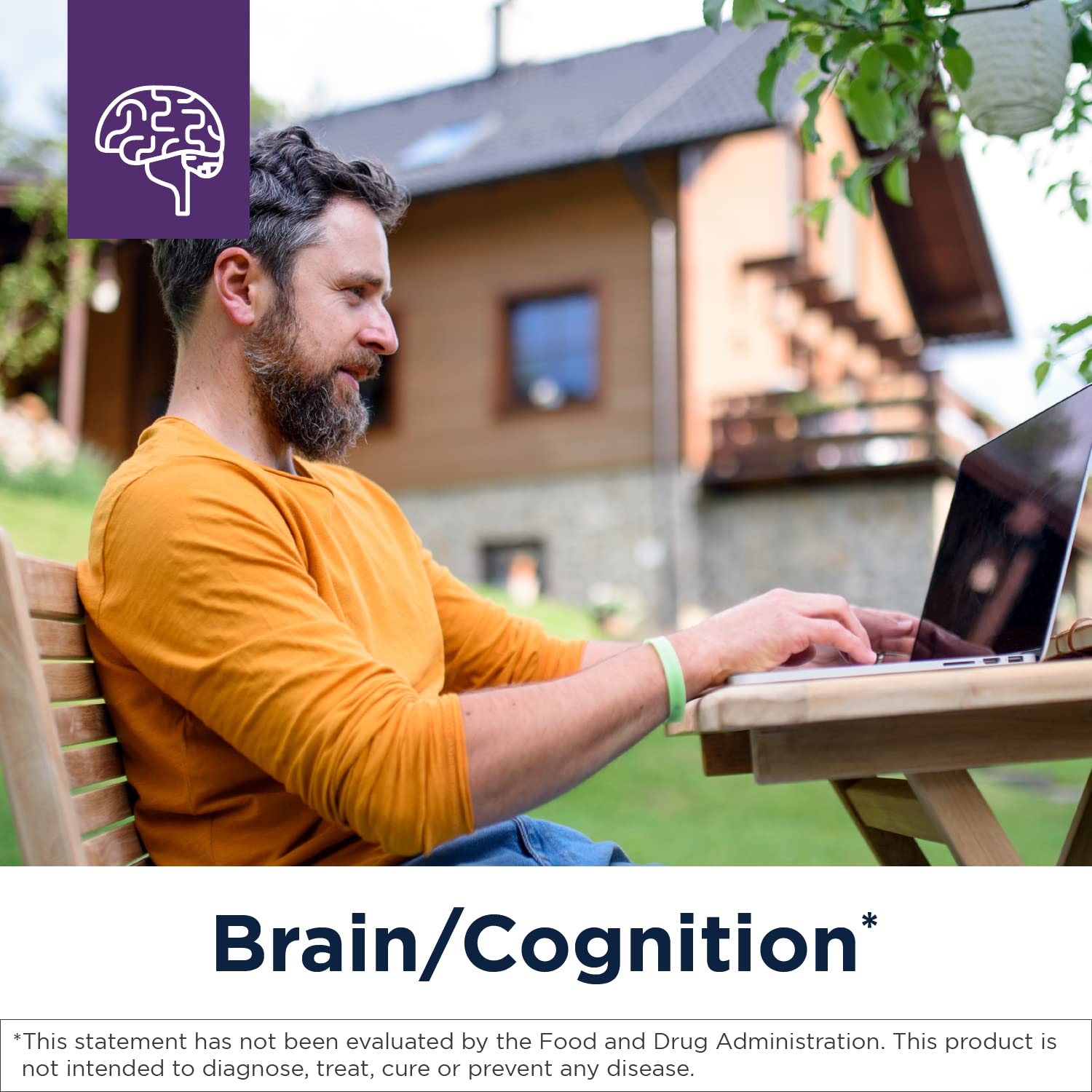 Foto 3 pulgar | Diseños De Suplementos Para La Salud Brain Vitale Nootropic 60 Caps - Venta Internacional.