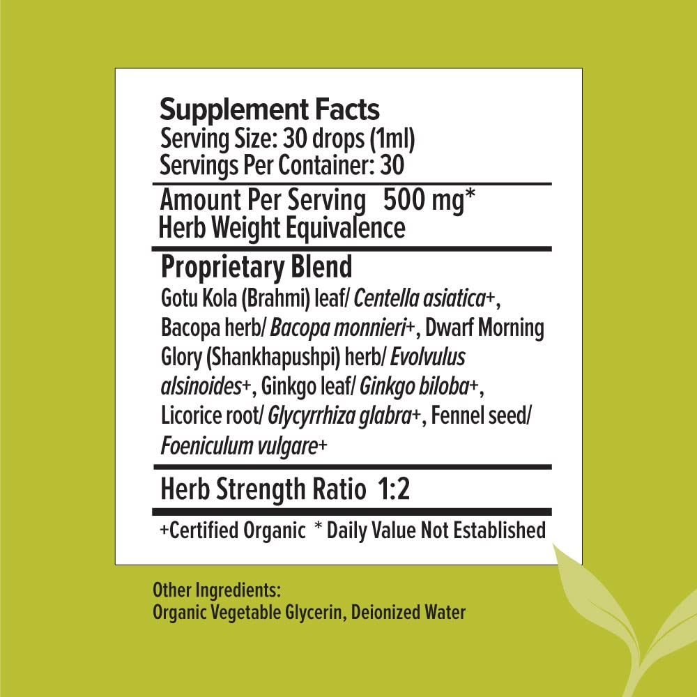 Foto 2 | Suplemento: Extracto Líquido De Banyan Botanicals Organic Focus - Venta Internacional.