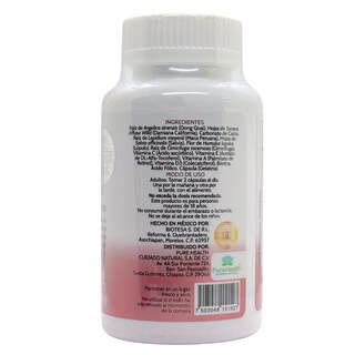 Foto 4 | Angelica Damiana Ácido Fólico Biotina 60 Caps Venus Pure Health
