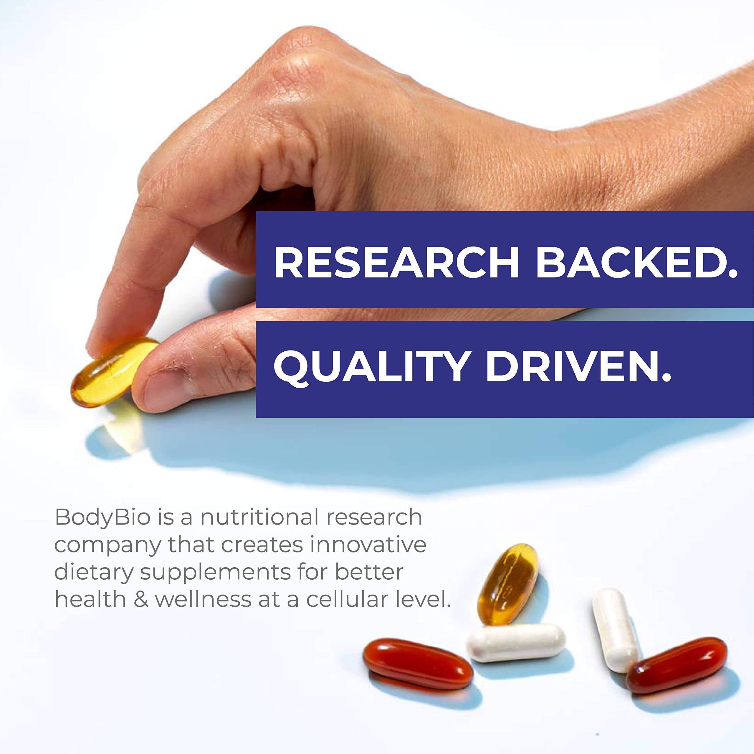 Foto 7 pulgar | Suplemento De Aceite De Onagra Bodybio, 1300 Mg, 180 Cápsulas Blandas - Venta Internacional.