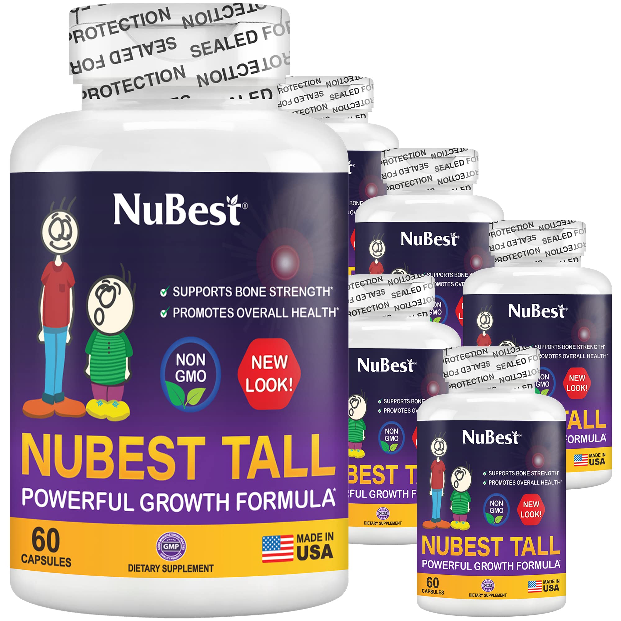 Foto 2 pulgar | Suplemento De Crecimiento En Altura Nubest Tall Para Niños Y Adolescentes - Venta Internacional.