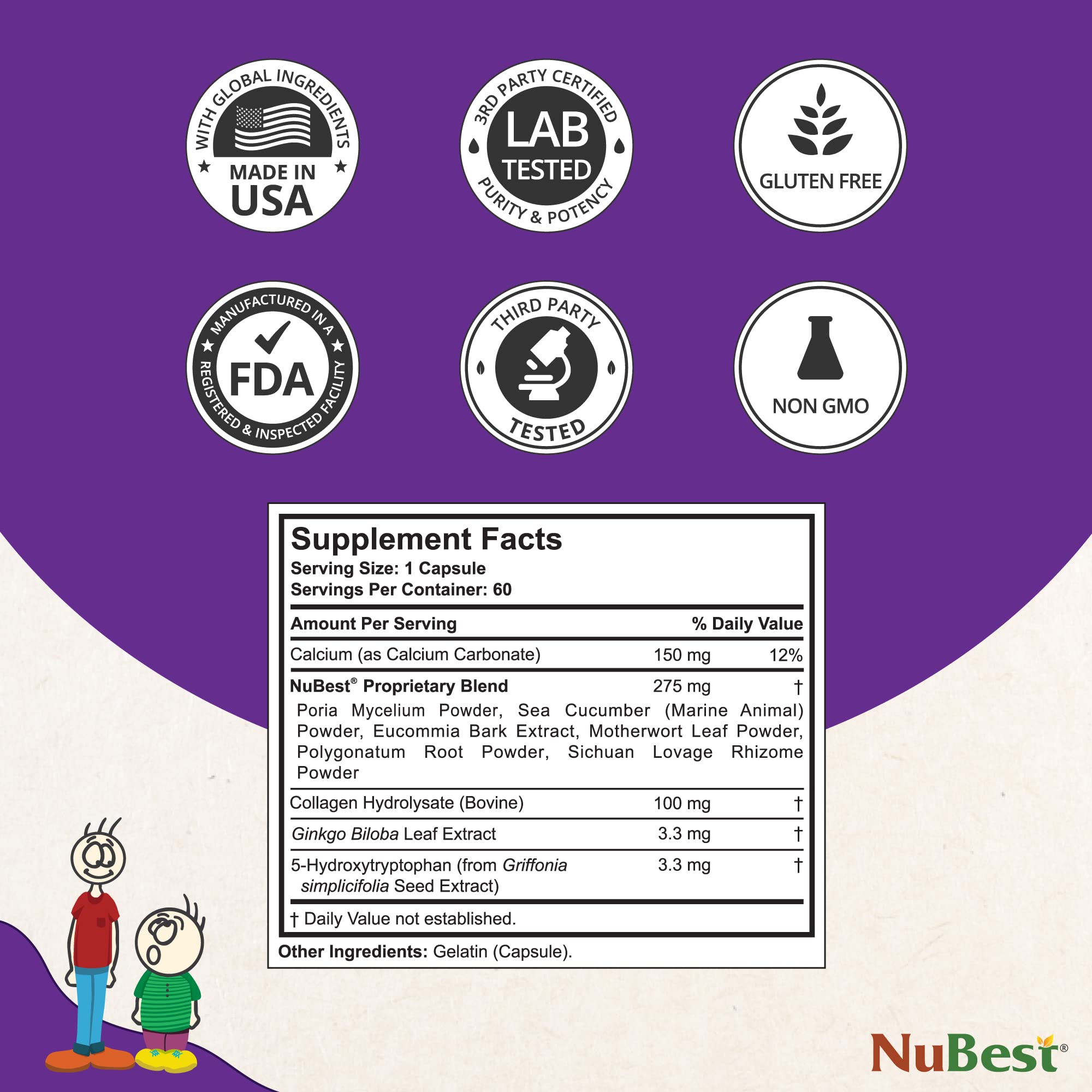 Foto 4 pulgar | Suplemento De Crecimiento En Altura Nubest Tall Para Niños Y Adolescentes - Venta Internacional.
