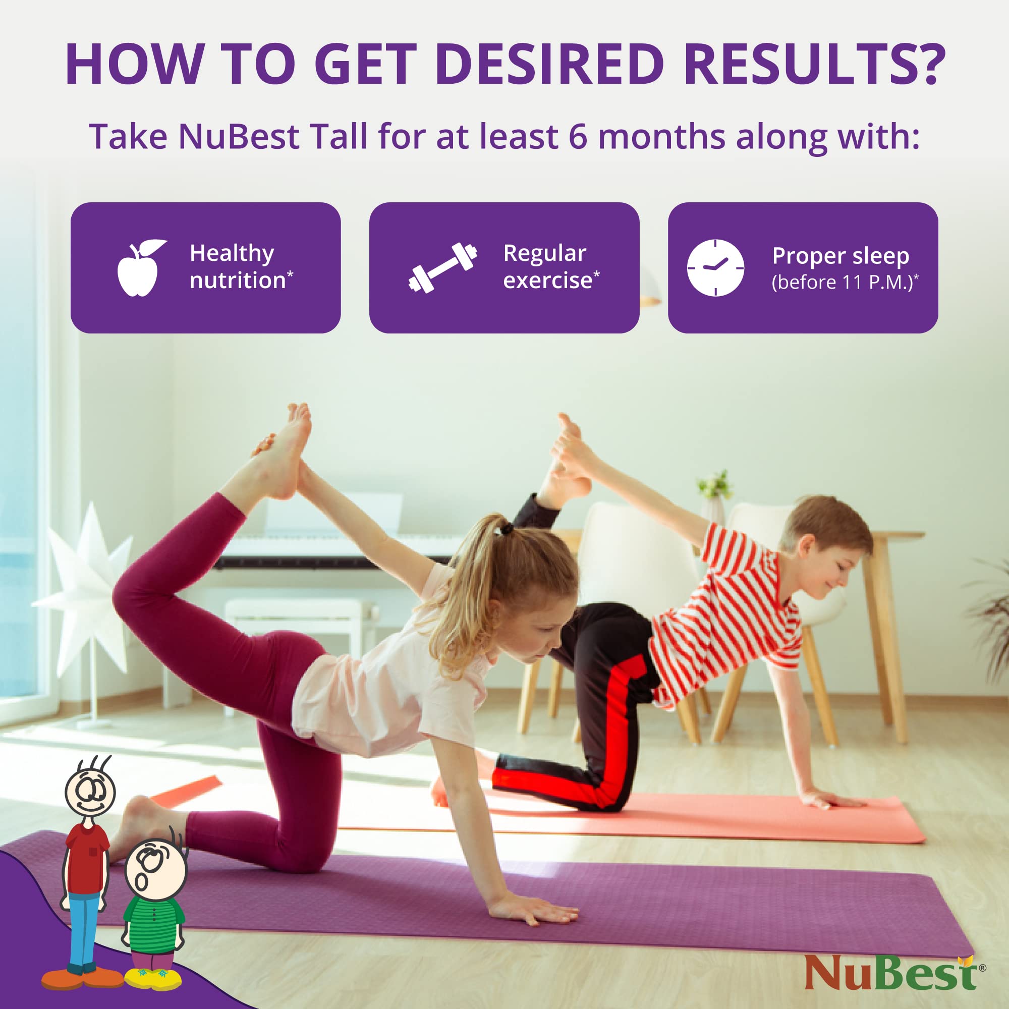 Foto 8 pulgar | Suplemento De Crecimiento En Altura Nubest Tall Para Niños Y Adolescentes - Venta Internacional.