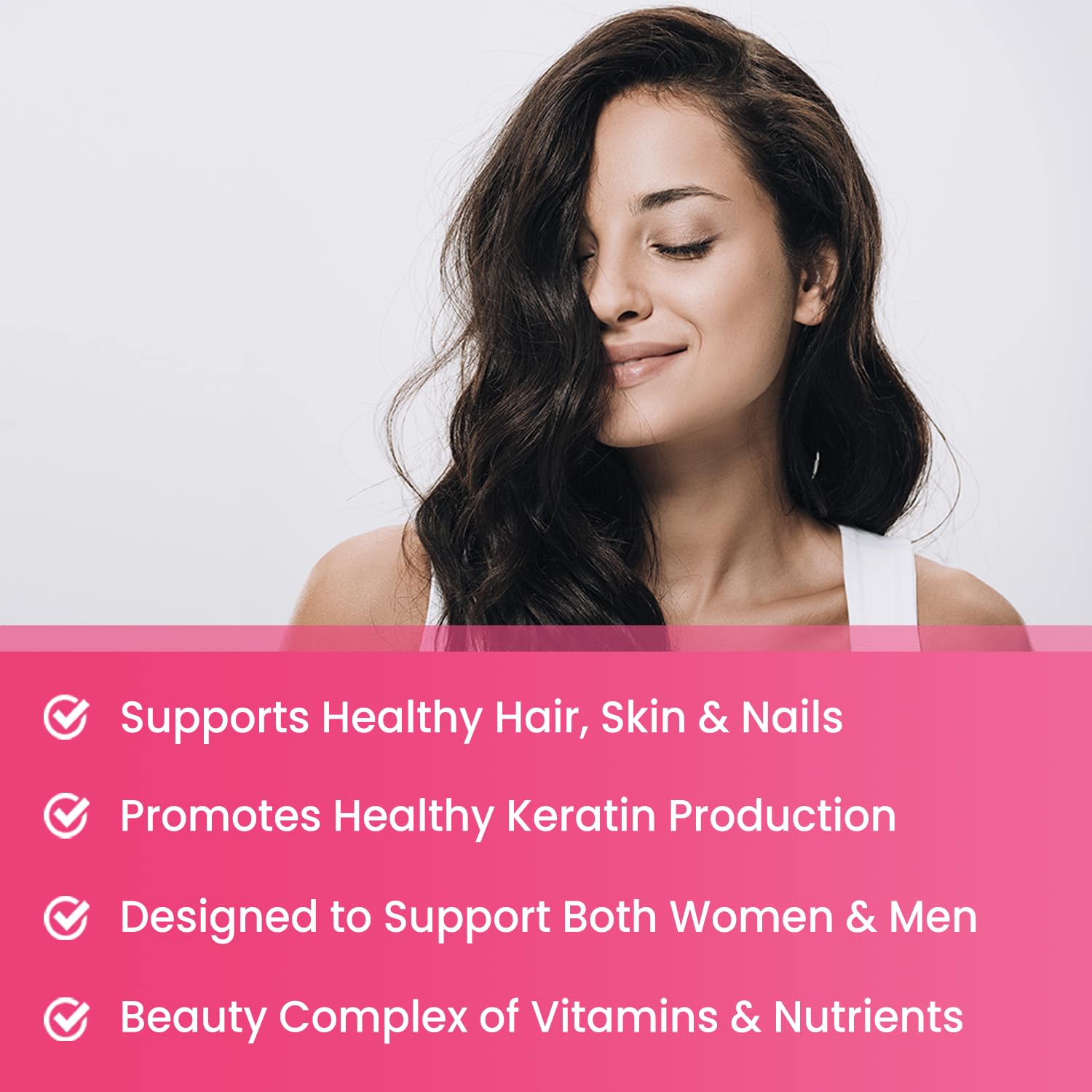 Foto 5 pulgar | Gomitas Supplement Nutrachamps Para Cabello, Piel Y Uñas, 120 Unidades - Venta Internacional.