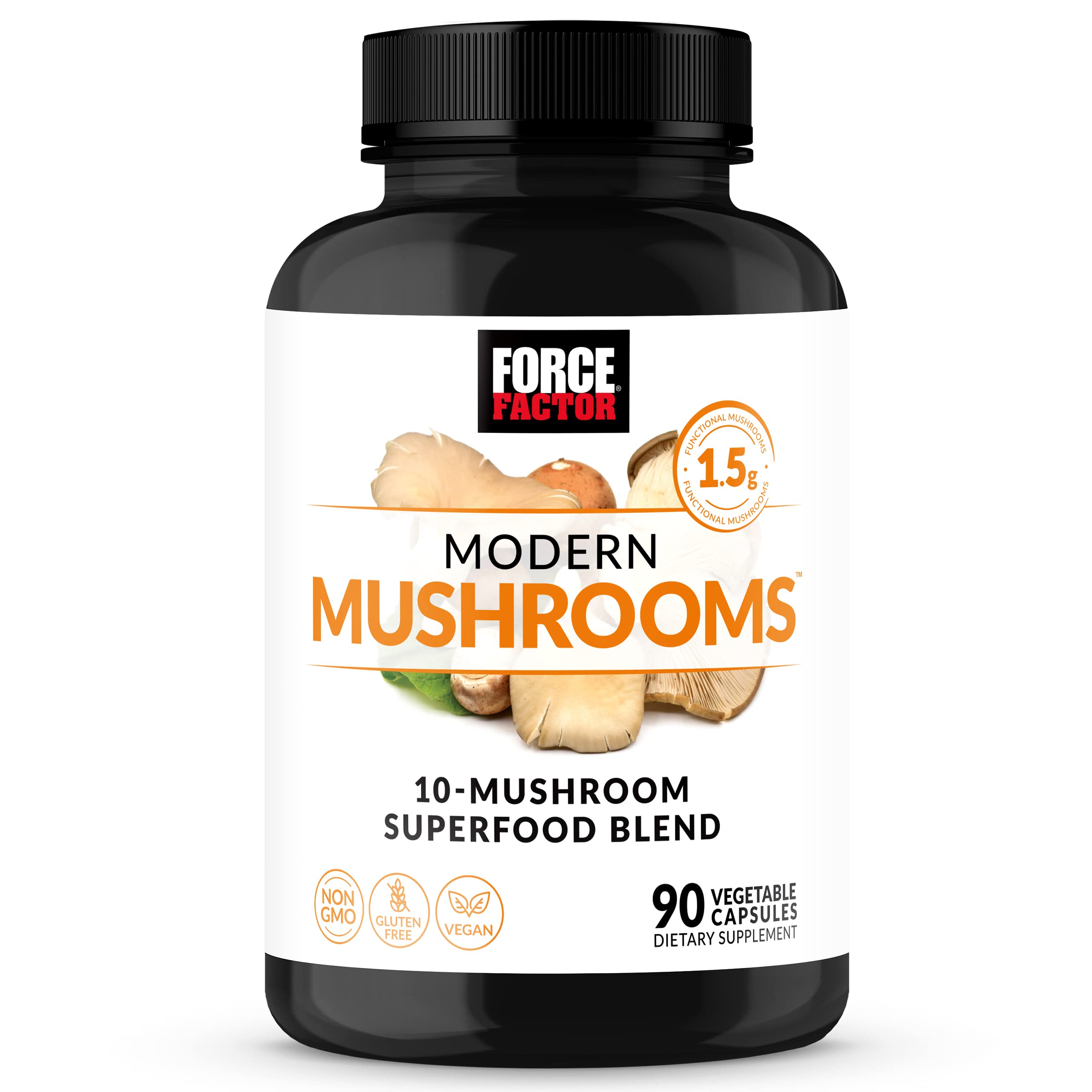 Foto 2 pulgar | Suplemento Force Factor Modern Mushrooms 90 Cápsulas - Venta Internacional.