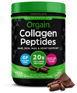 Foto 1 | Péptidos De Colágeno En Polvo Orgain Hidrolizados, 20 G, Chocolate 454 G - Venta Internacional.