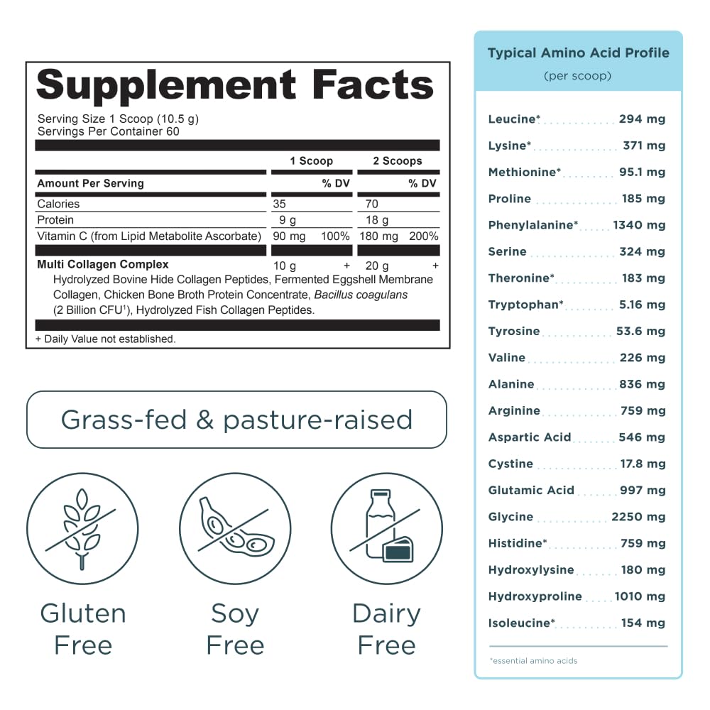 Foto 3 pulgar | Proteína De Colágeno En Polvo Ancient Nutrition Con Probióticos 60s - Venta Internacional.