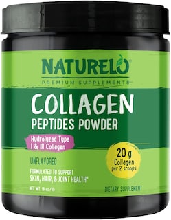 Foto 1 | Péptido De Colágeno En Polvo Naturelo Hidrolizado Tipo I Y Iii, 16 Oz - Venta Internacional.