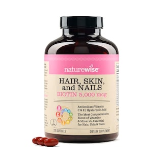Foto 1 | Suplemento De Vitamina Naturewise Para Cabello, Piel Y Uñas: 5000 Mcg - Venta Internacional.