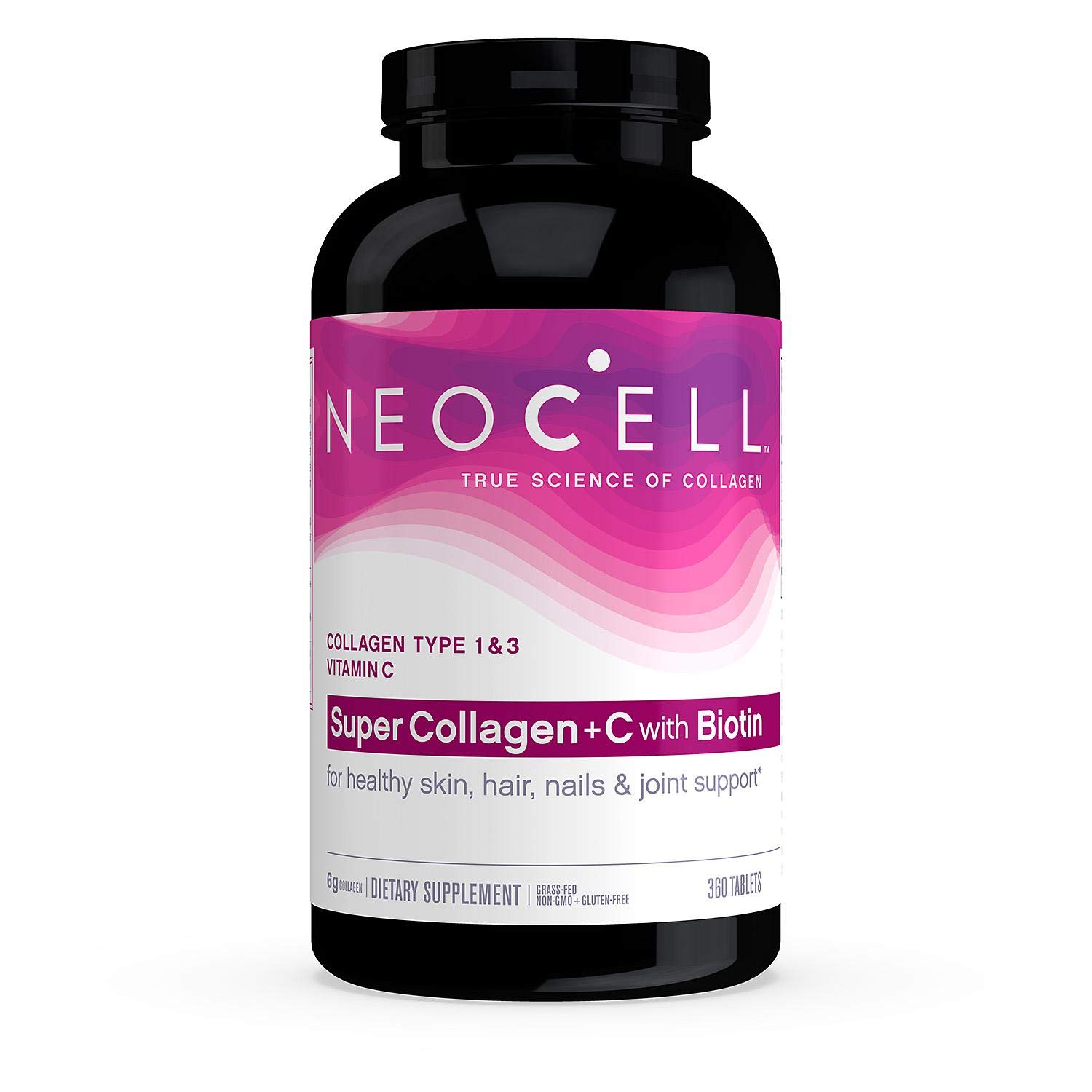 Suplemento Neocell Super Collagen + C 360 Tabletas - Venta Internacional.