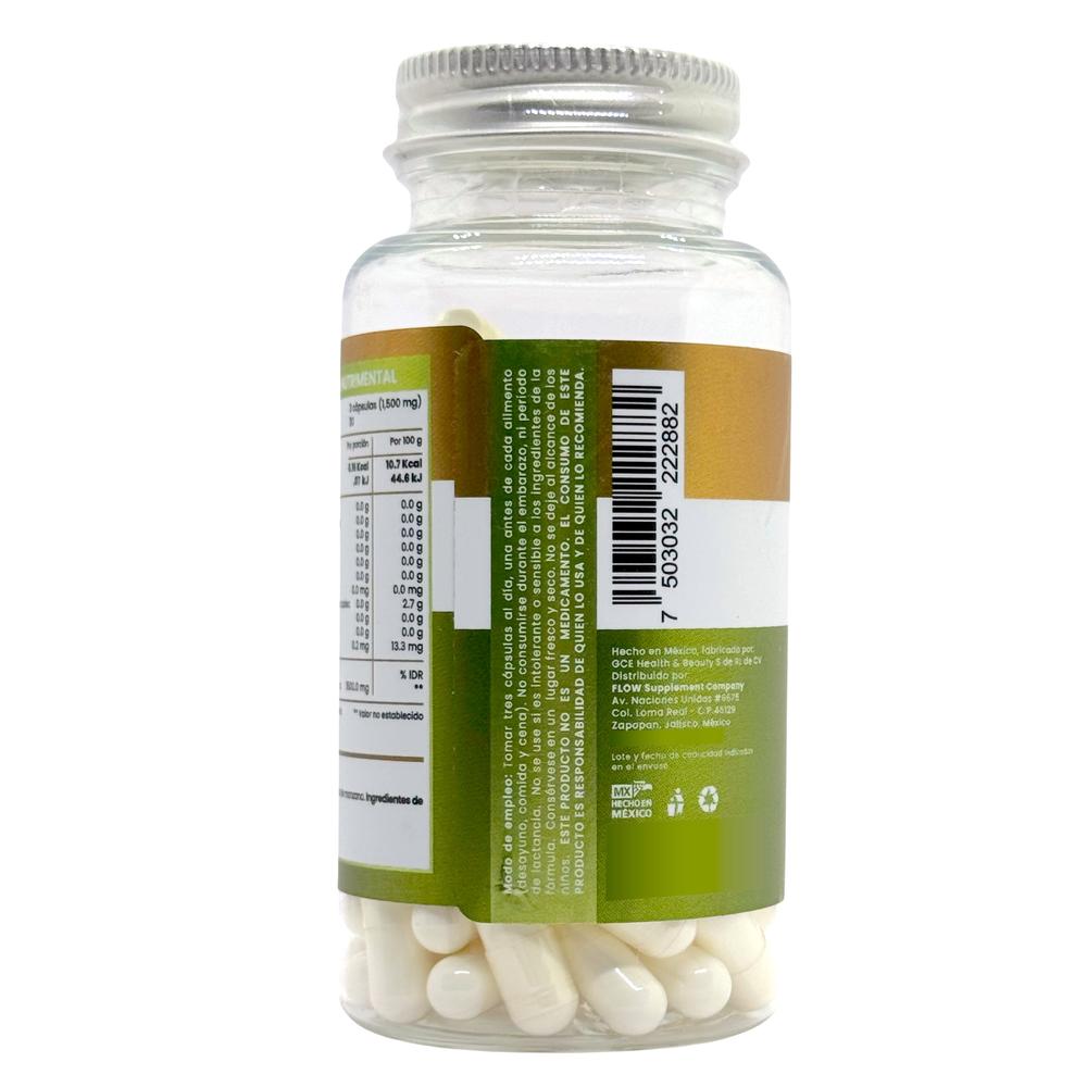 Foto 4 | Vinagre De Manzana 90 Cápsulas Flow
