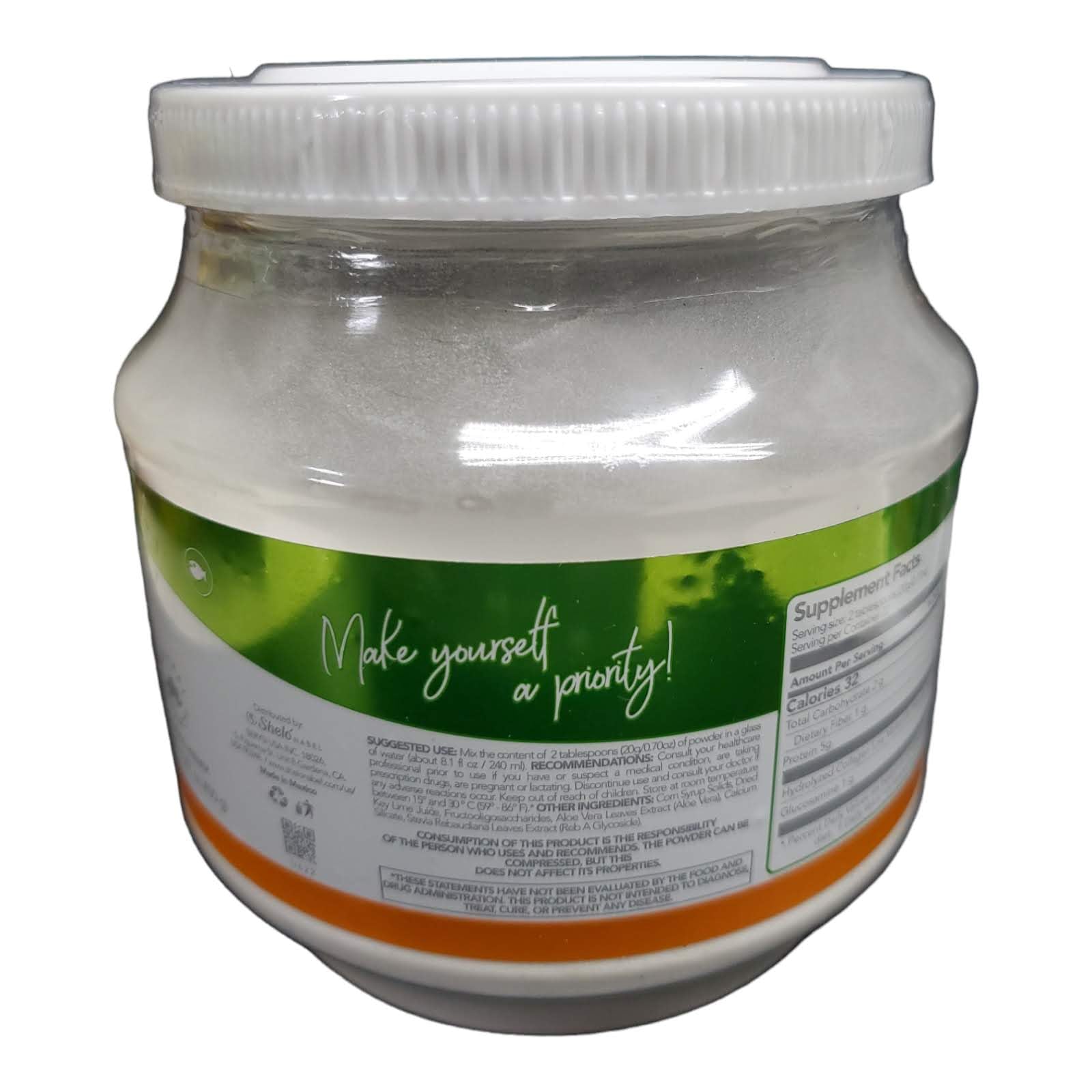 Foto 3 pulgar | Colágeno En Polvo Shelo Nabel Sabor Limón 450 Ml - Venta Internacional.