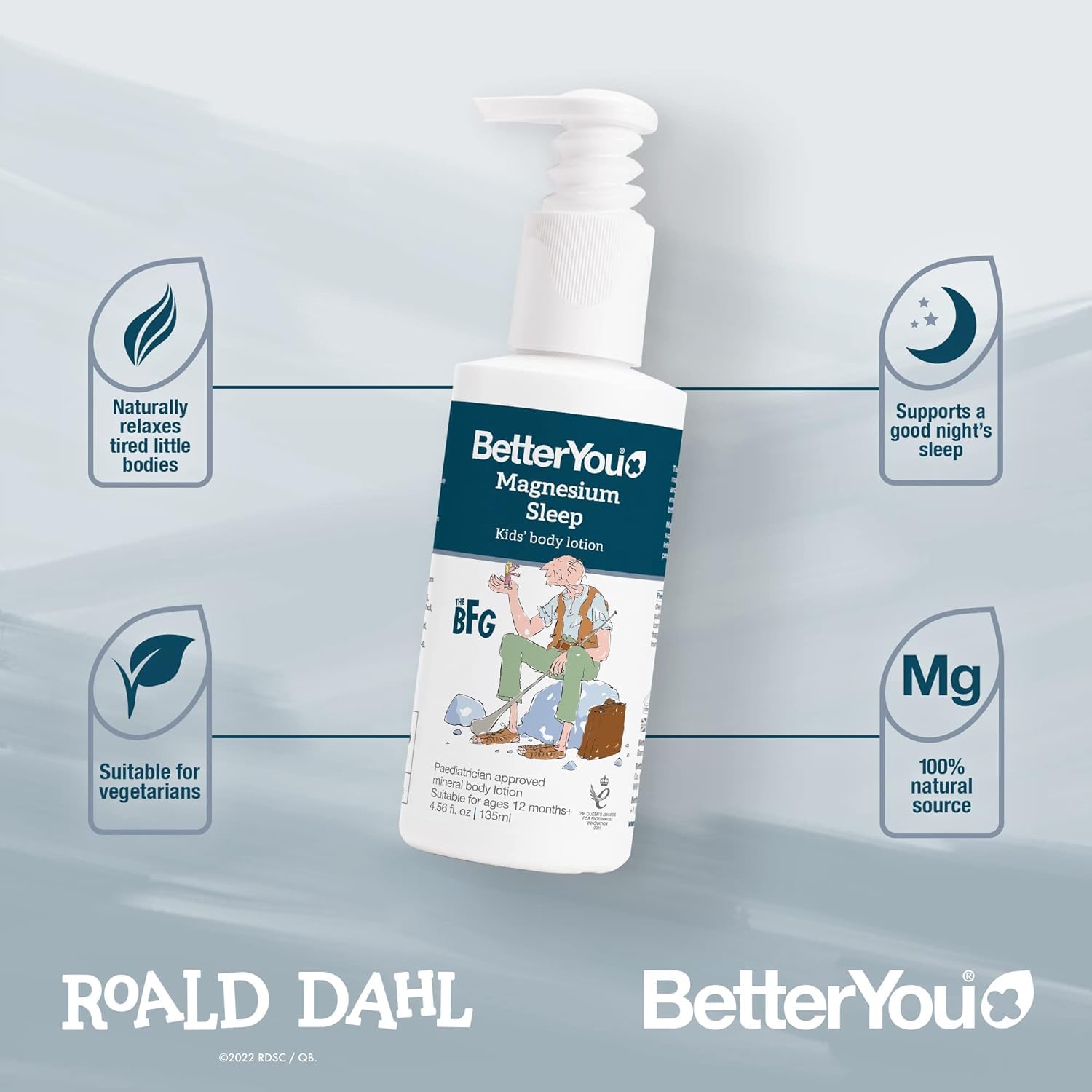 Foto 4 pulgar | Loción Corporal Betteryou Magnesium Sleep Kids W/ Lavender 1+ Yr - Venta Internacional.