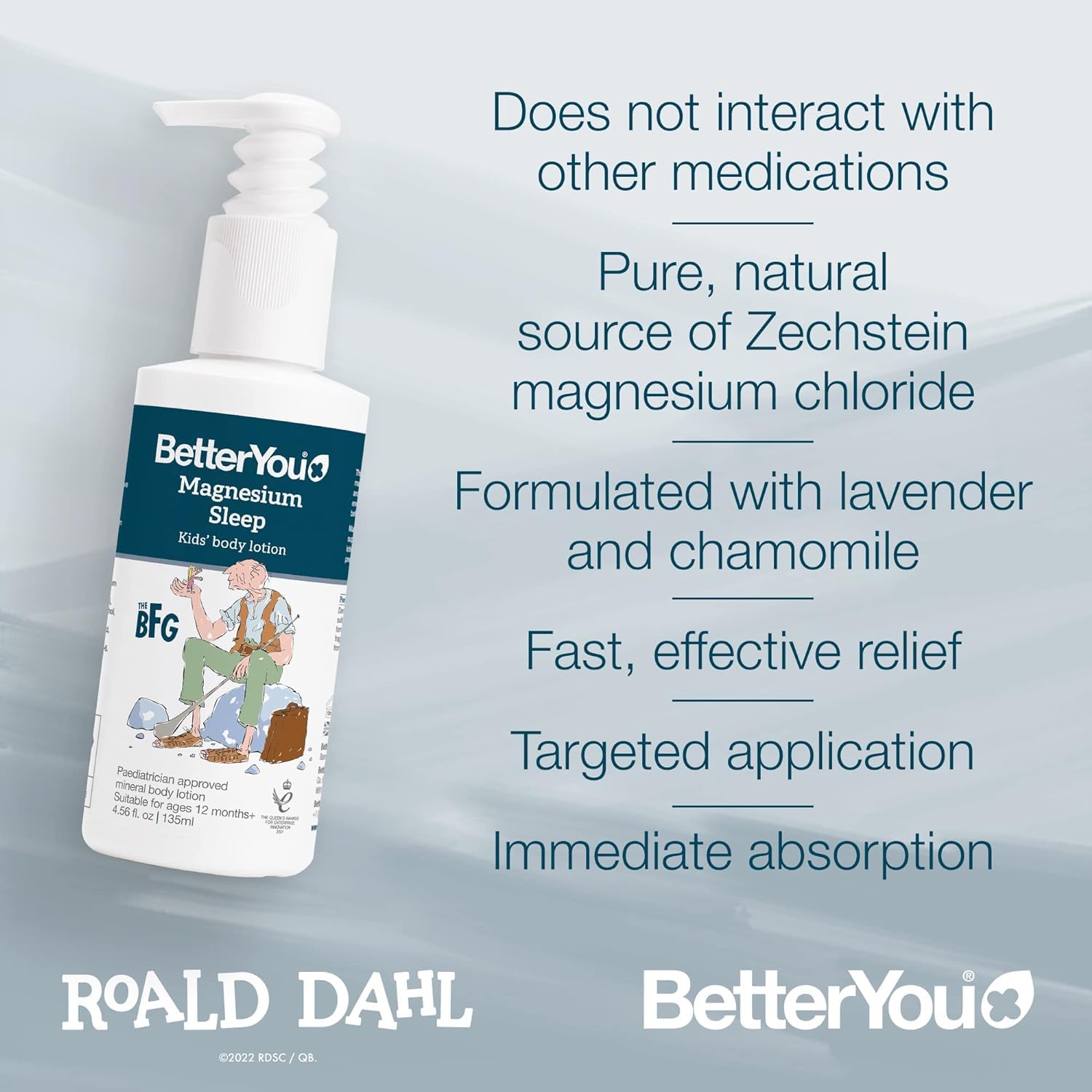 Foto 4 | Loción Corporal Betteryou Magnesium Sleep Kids W/ Lavender 1+ Yr - Venta Internacional.