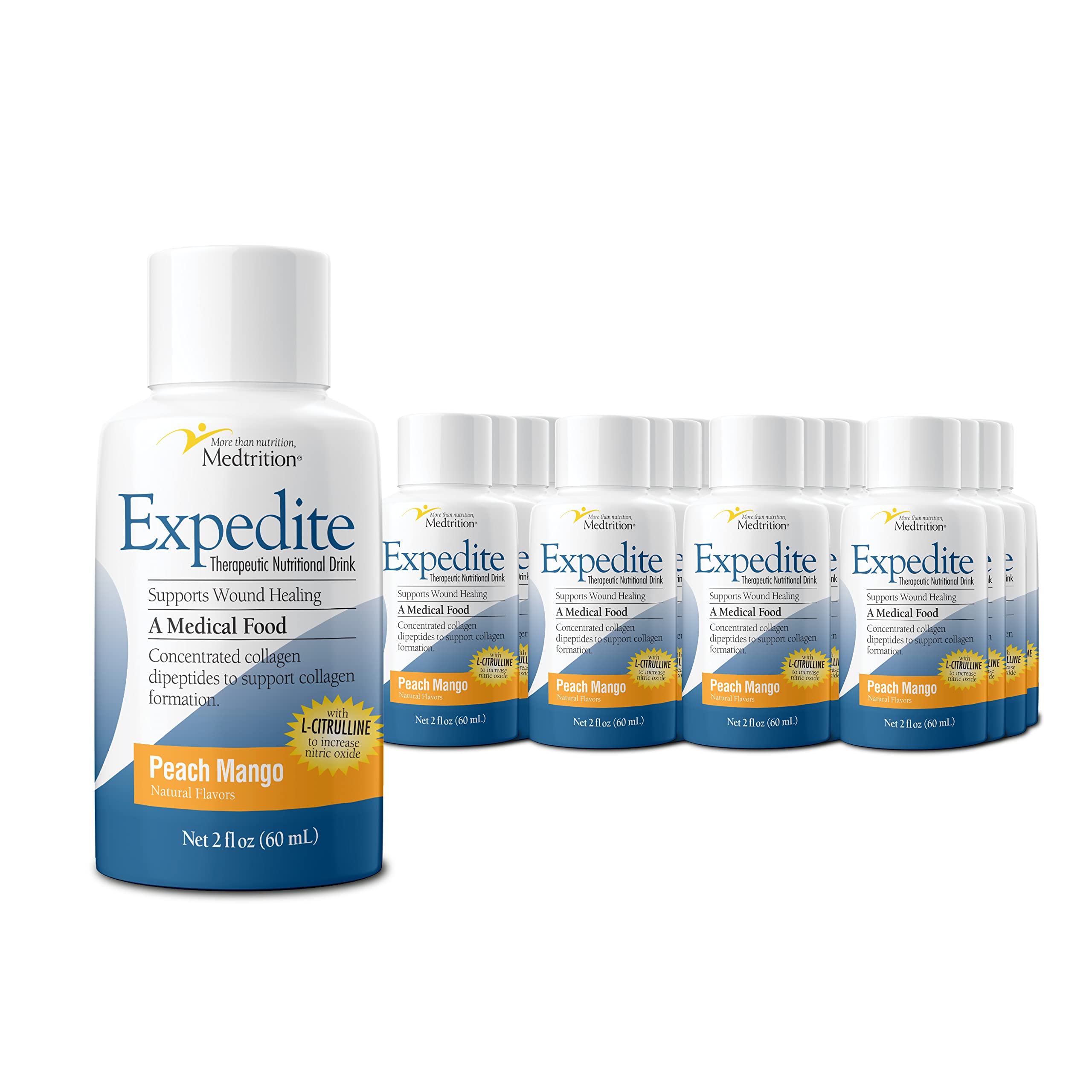 Foto 2 pulgar | Suplemento De Colágeno Líquido Medtrition Expedite 2 Oz X 24 Botellas - Venta Internacional.