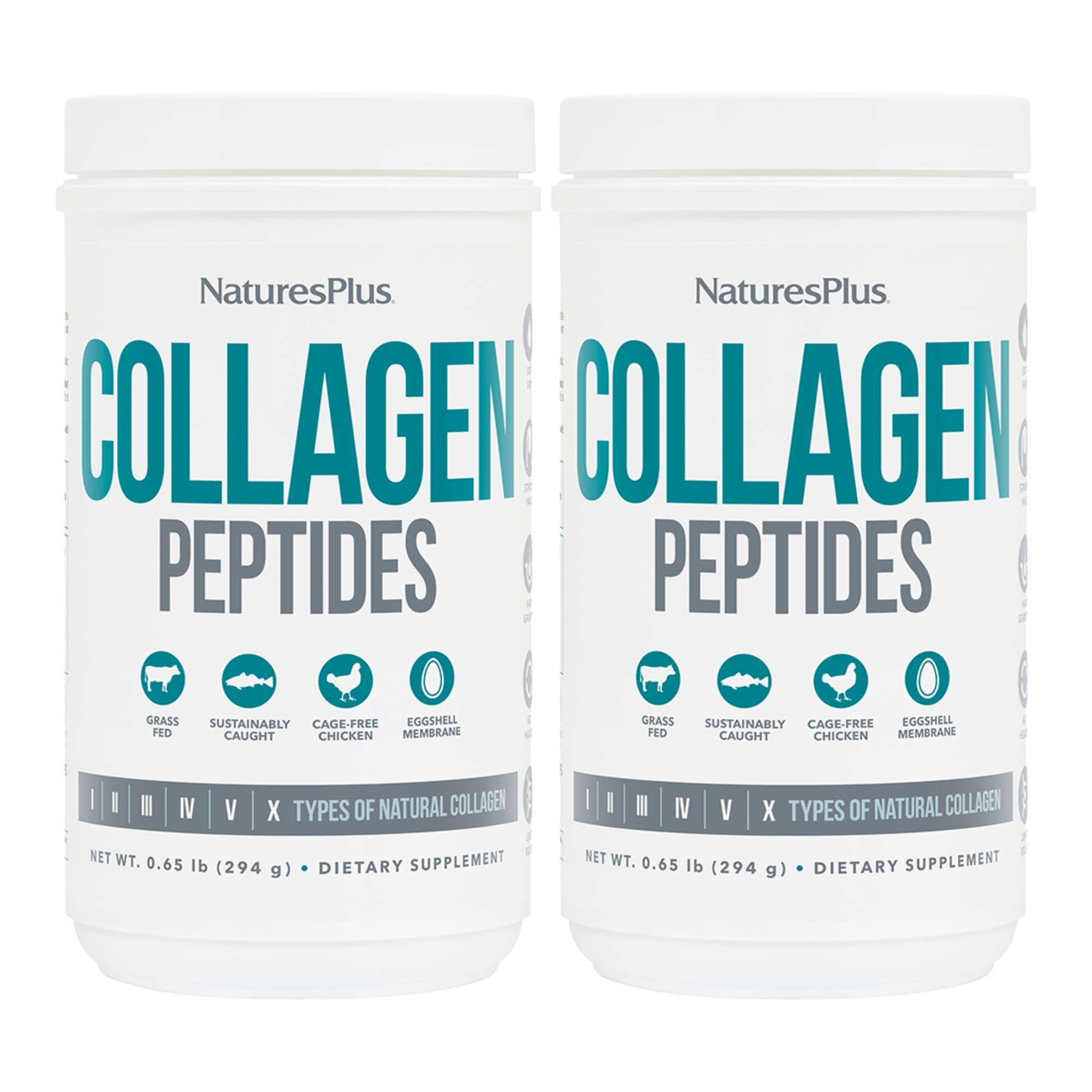 Foto 1 | Suplemento Natures Plus De Péptidos De Colágeno, 295 G, Paquete De 2 - Venta Internacional.