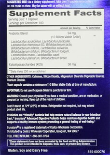 Foto 2 | Suplemento Probiótico Digestivo Avanzado Trunature 100 Cápsulas - Venta Internacional.
