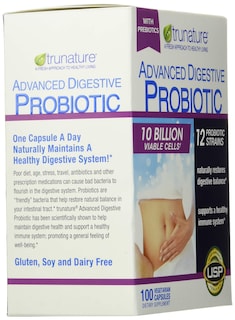 Foto 5 | Suplemento Probiótico Digestivo Avanzado Trunature 100 Cápsulas - Venta Internacional.