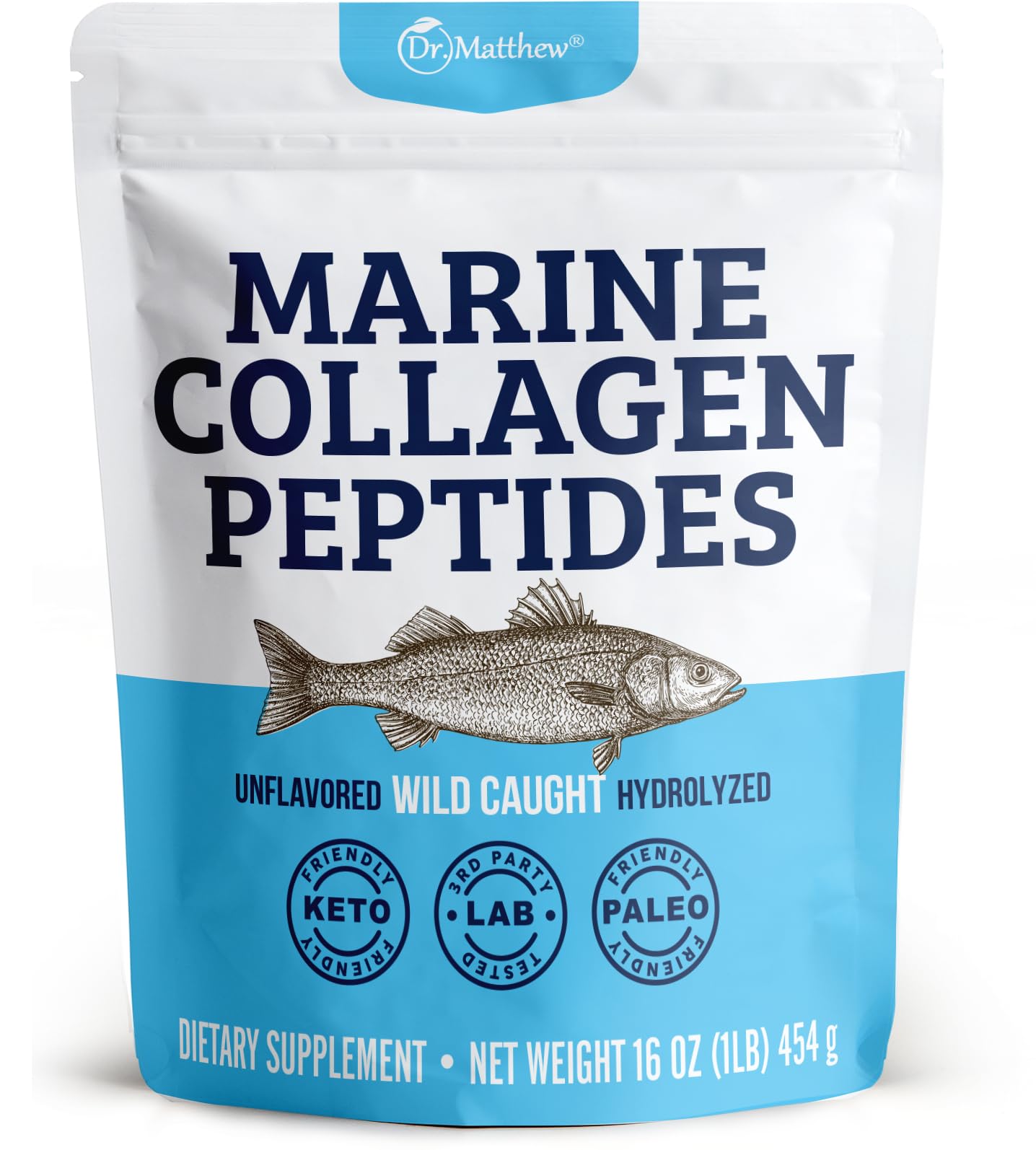 Foto 1 | Suplemento De Péptidos De Colágeno En Polvo Del Dr. Matthew Marine - Venta Internacional.
