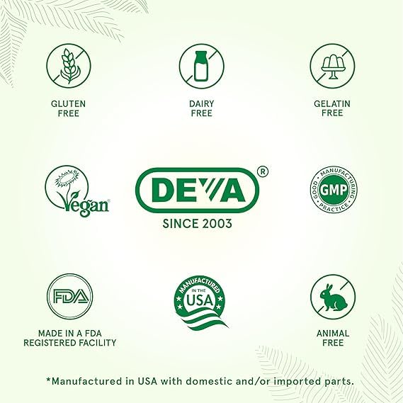 Foto 4 pulgar | Suplemento Deva Aceite De Semilla De Cáñamo Virgen Vegano 90 Cápsulas X2 - Venta Internacional.