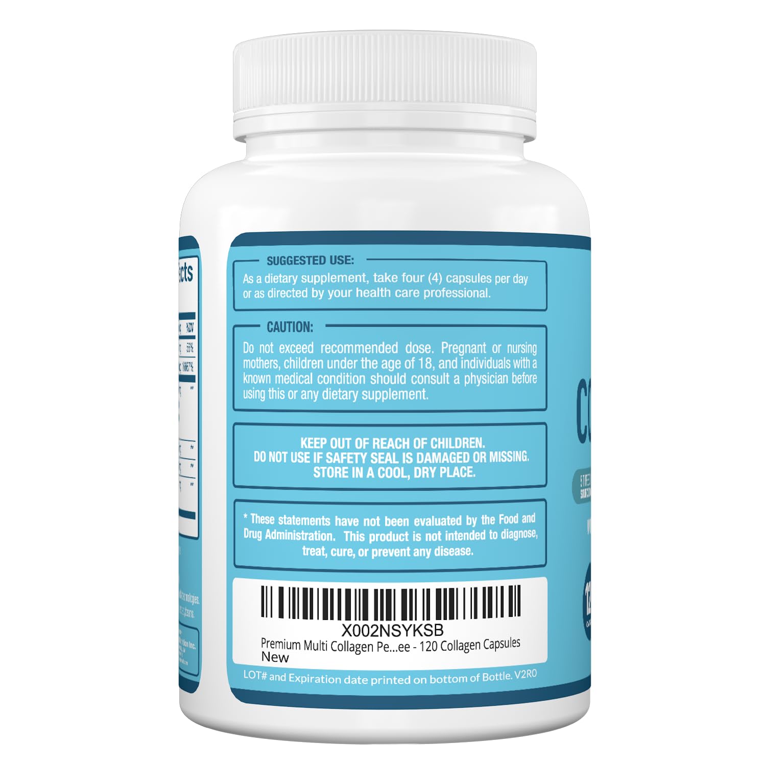 Foto 8 pulgar | Suplemento Purely Optimal Multi Collagen 120 Cápsulas - Venta Internacional.