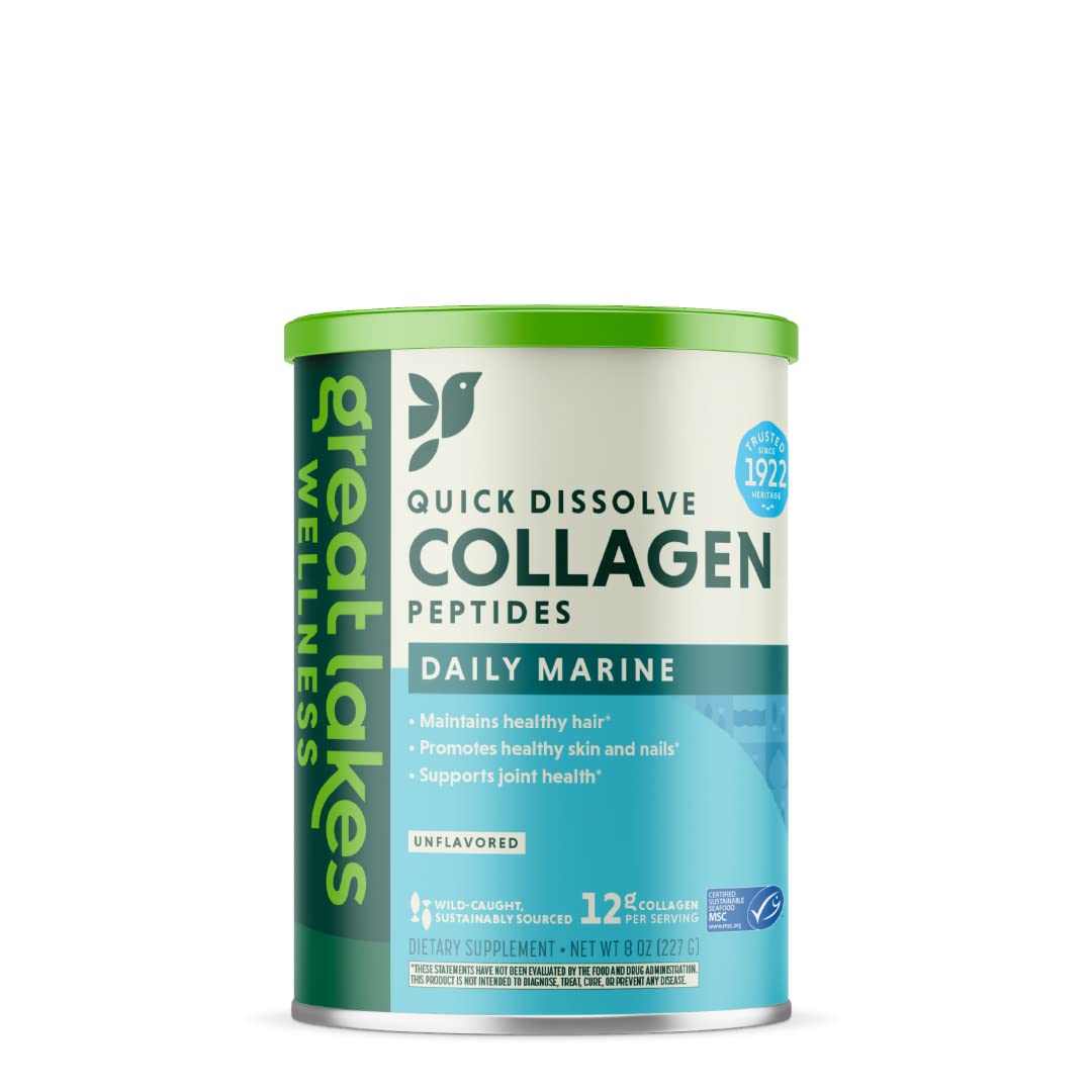 Foto 4 pulgar | Péptidos De Colágeno Great Lakes Wellness Marine 240 Ml - Venta Internacional.