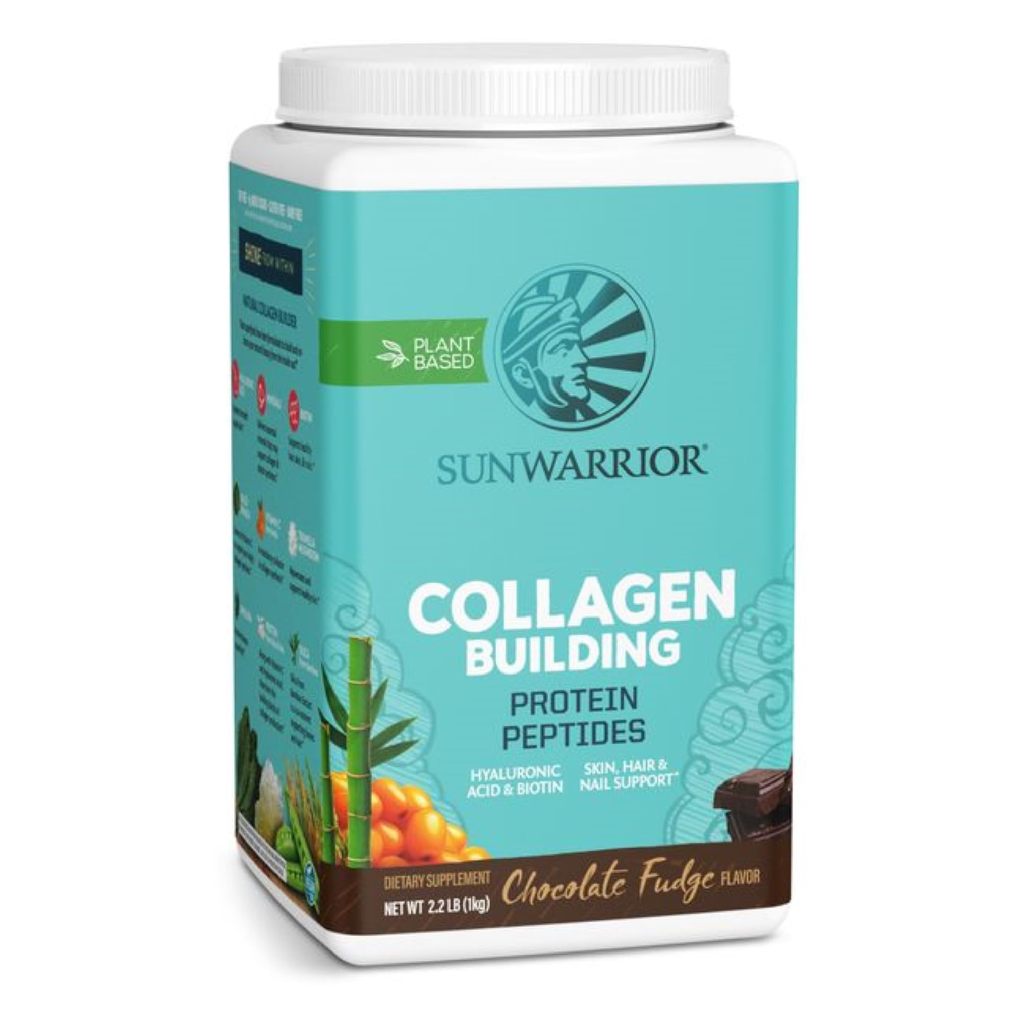 Foto 2 pulgar | Proteína De Colágeno En Polvo Sunwarrior Vegan Chocolate 40 Porciones - Venta Internacional.