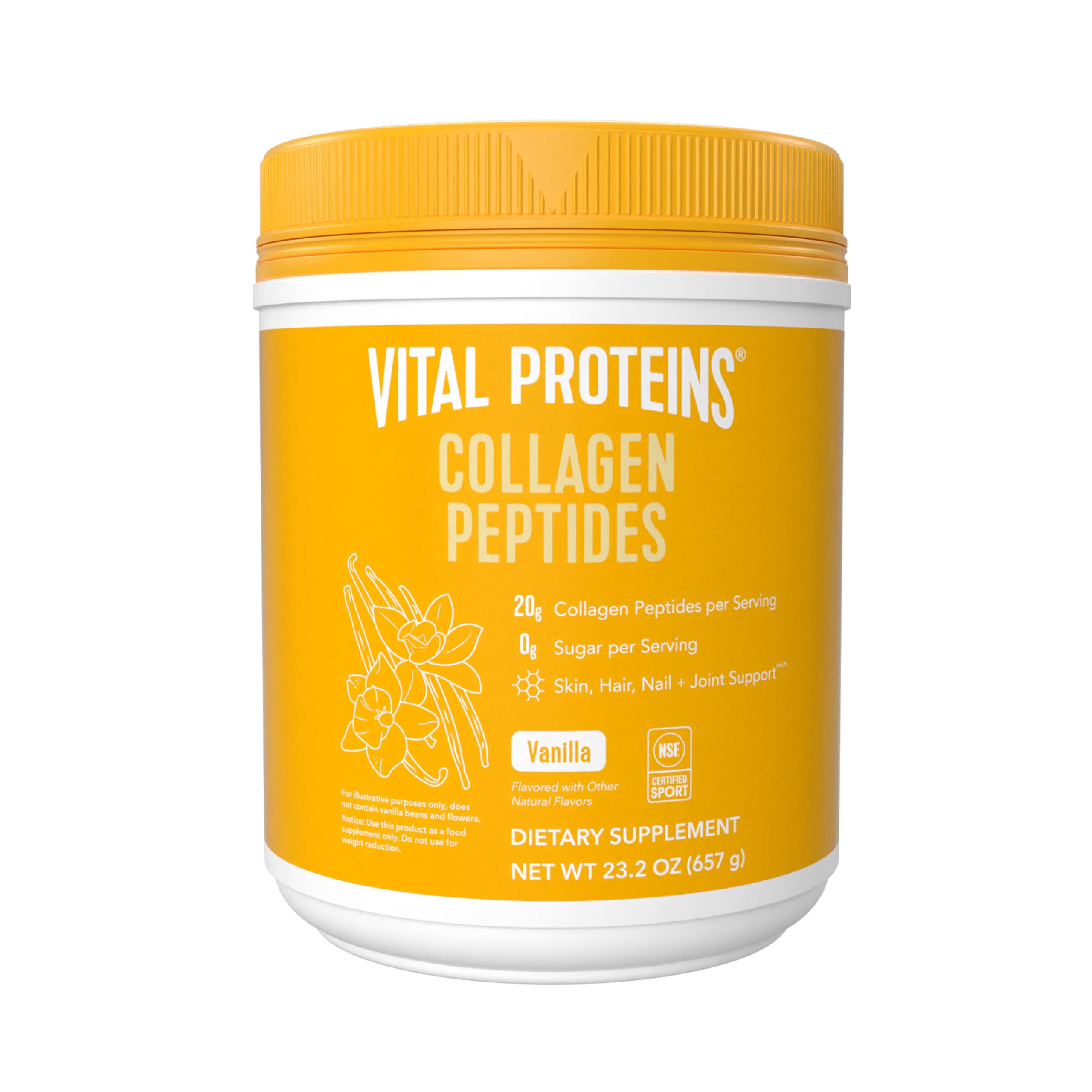 Foto 2 pulgar | Péptidos De Colágeno En Polvo Vital Proteins Vainilla 680 Ml - Venta Internacional.