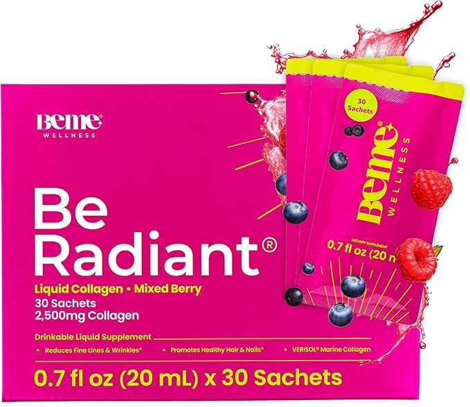 Foto 2 pulgar | Bebida De Colágeno Líquido Beme Be Radiant Con Péptidos De Colágeno - Venta Internacional.