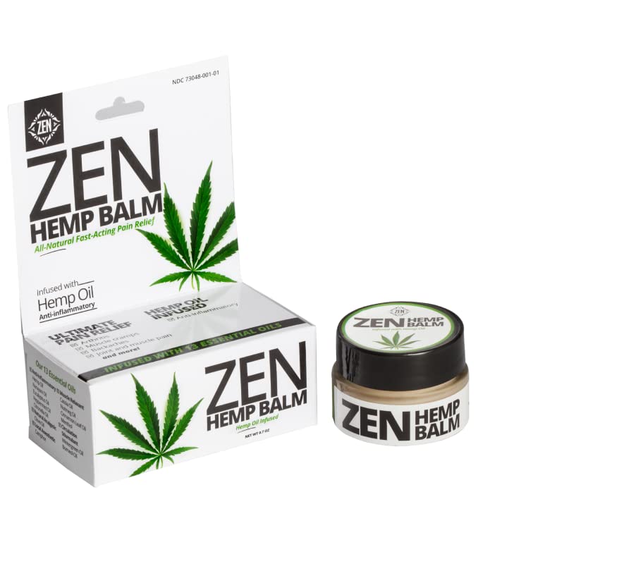 Foto 2 pulgar | Bálsamo De Cáñamo Zen Relief Para Articulaciones, Espalda, Cuello Y Codos 30 Ml - Venta Internacional.