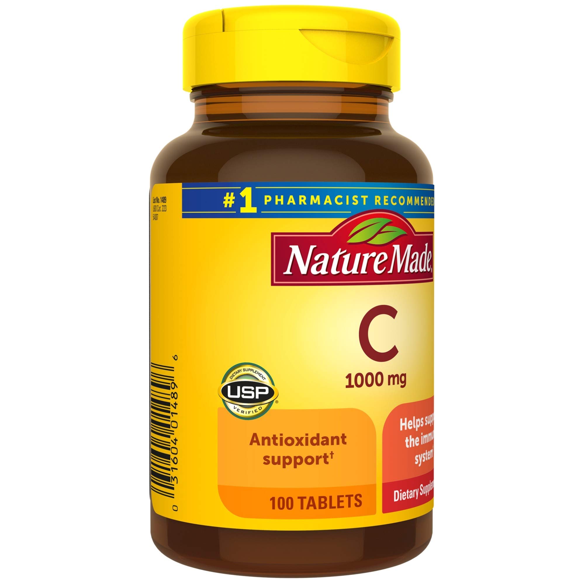 Foto 7 pulgar | Suplemento Nature Made De Vitamina C, Tabletas De 1000 Mg, 100 Unidades - Venta Internacional.
