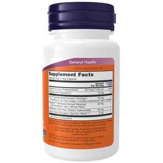 Foto 2 | Supplements Now Foods Uc-ii Advanced Joint Relief 60 Cápsulas - Venta Internacional.