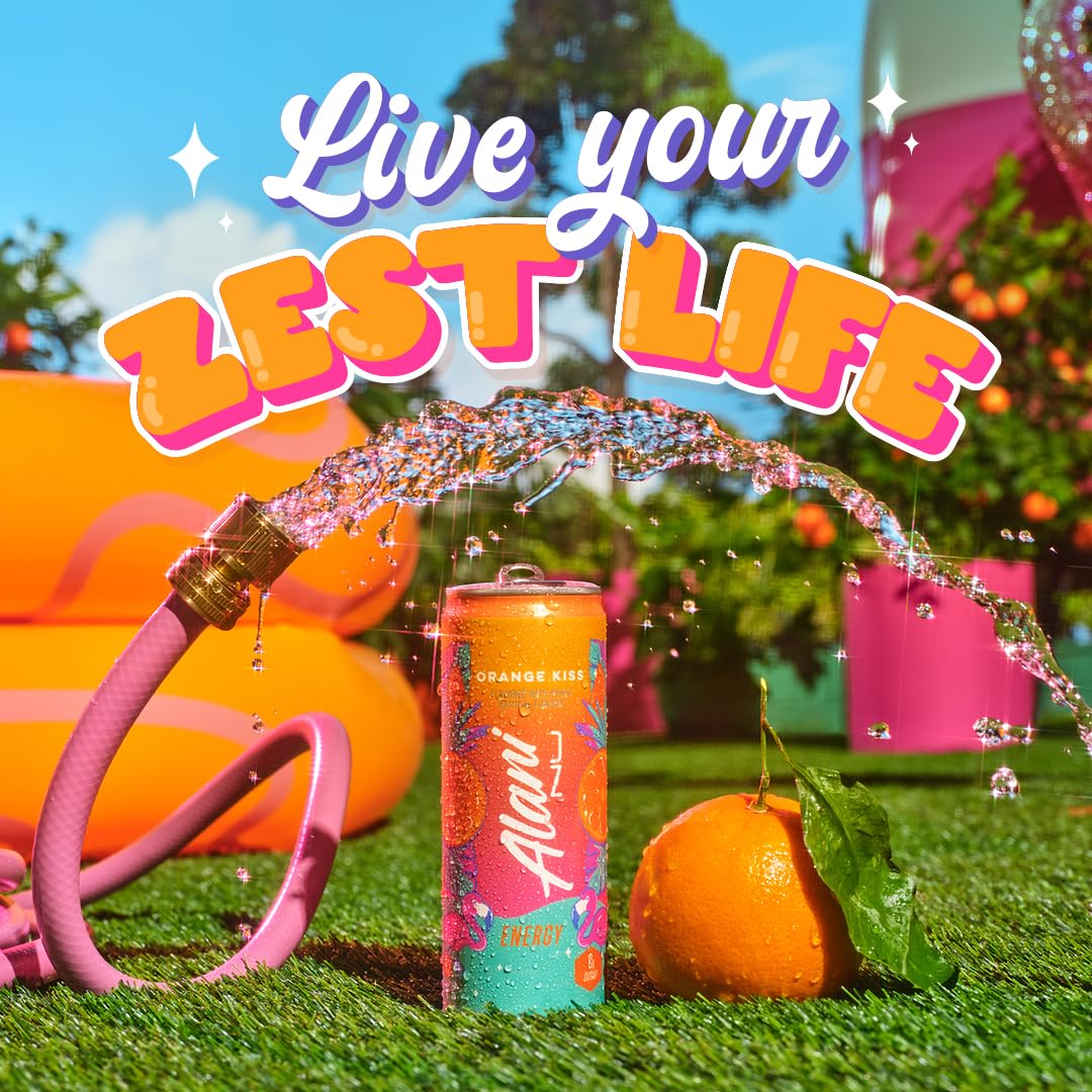 Foto 6 pulgar | Bebida Energética Alani Nu Orange Kiss Sin Azúcar 355 Ml 10 Calorías - Venta Internacional.