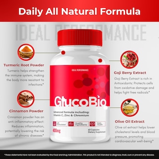 Foto 6 | Cápsulas De Suplemento Ideal Performance Gluco Bio, Paquete De 2 - Venta Internacional.