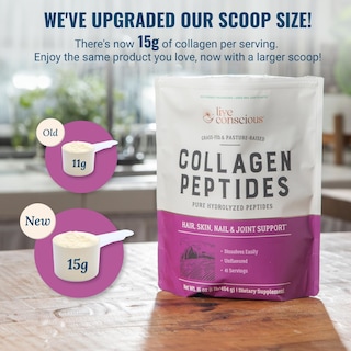 Foto 7 | Péptidos De Colágeno En Polvo Live Conscious 480 Ml (paquete De 2) - Venta Internacional.