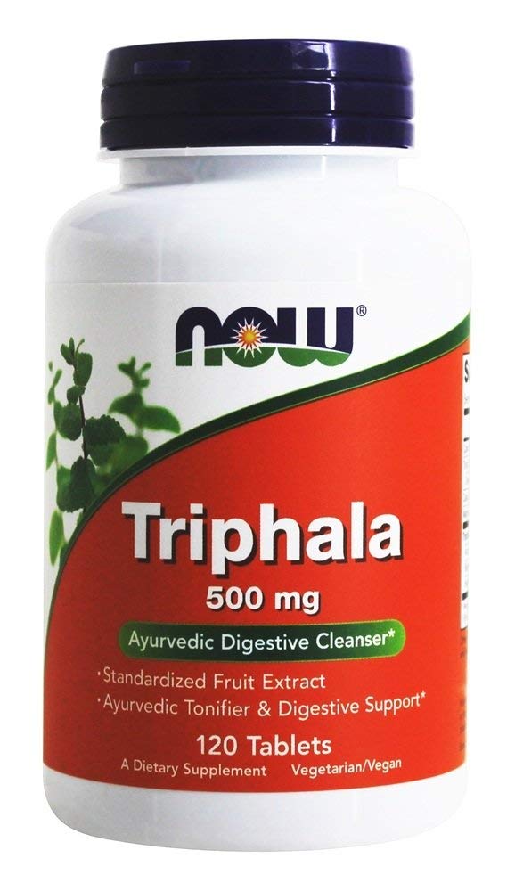Foto 2 pulgar | Suplemento Now Foods Triphala 500 Mg 120 Comprimidos - Venta Internacional.