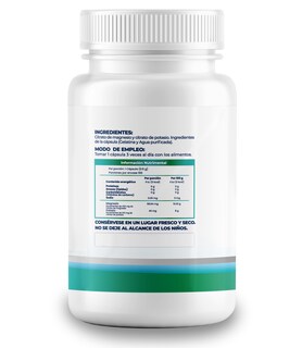 Foto 2 | Citrato de Magensio con Citrato de Potasio 500 mg en Cada Capsula Naima Lab 100 Cápsulas