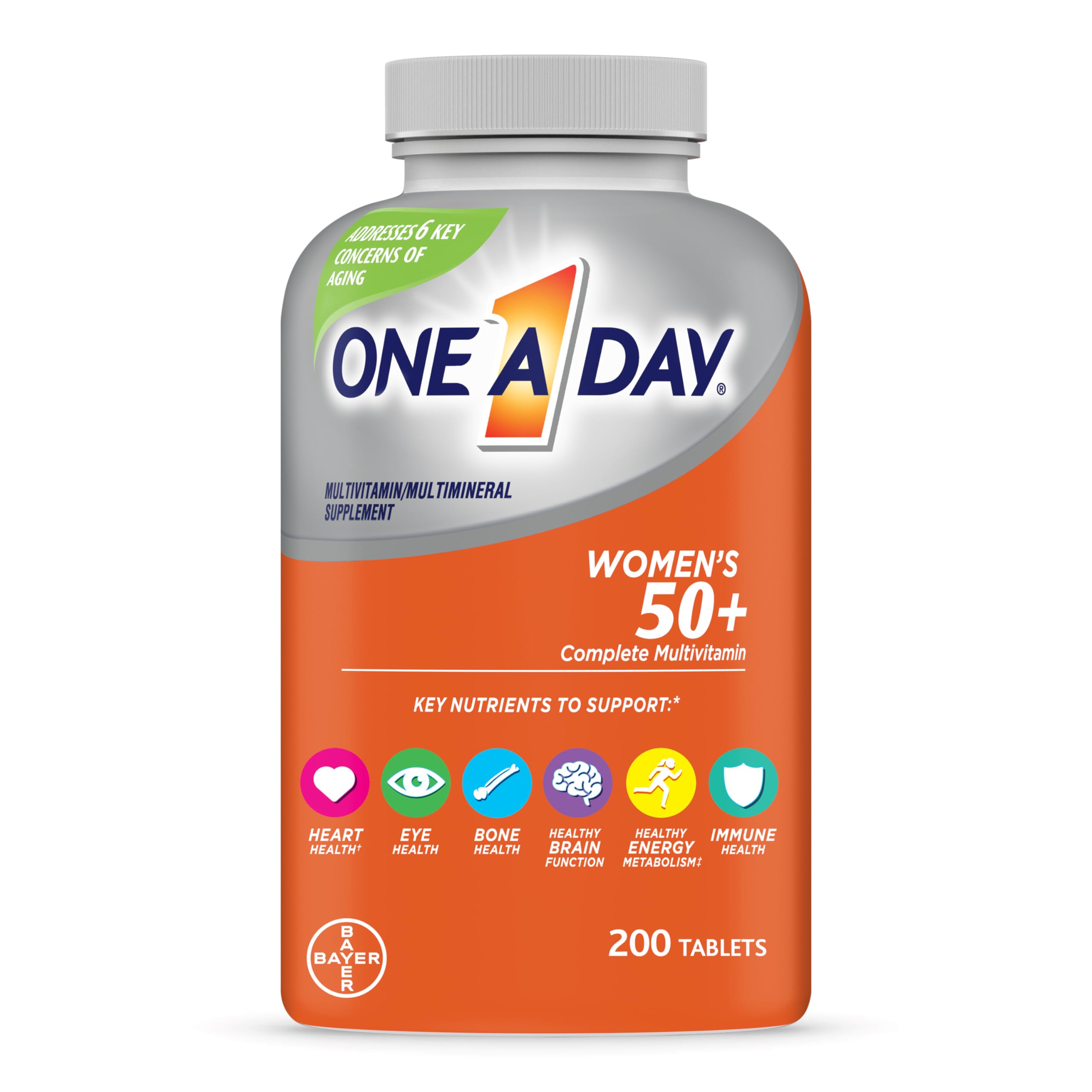Foto 2 pulgar | Multivitamínico One A Day Para Mujeres De 50 O Más De 200 Comprimidos - Venta Internacional.