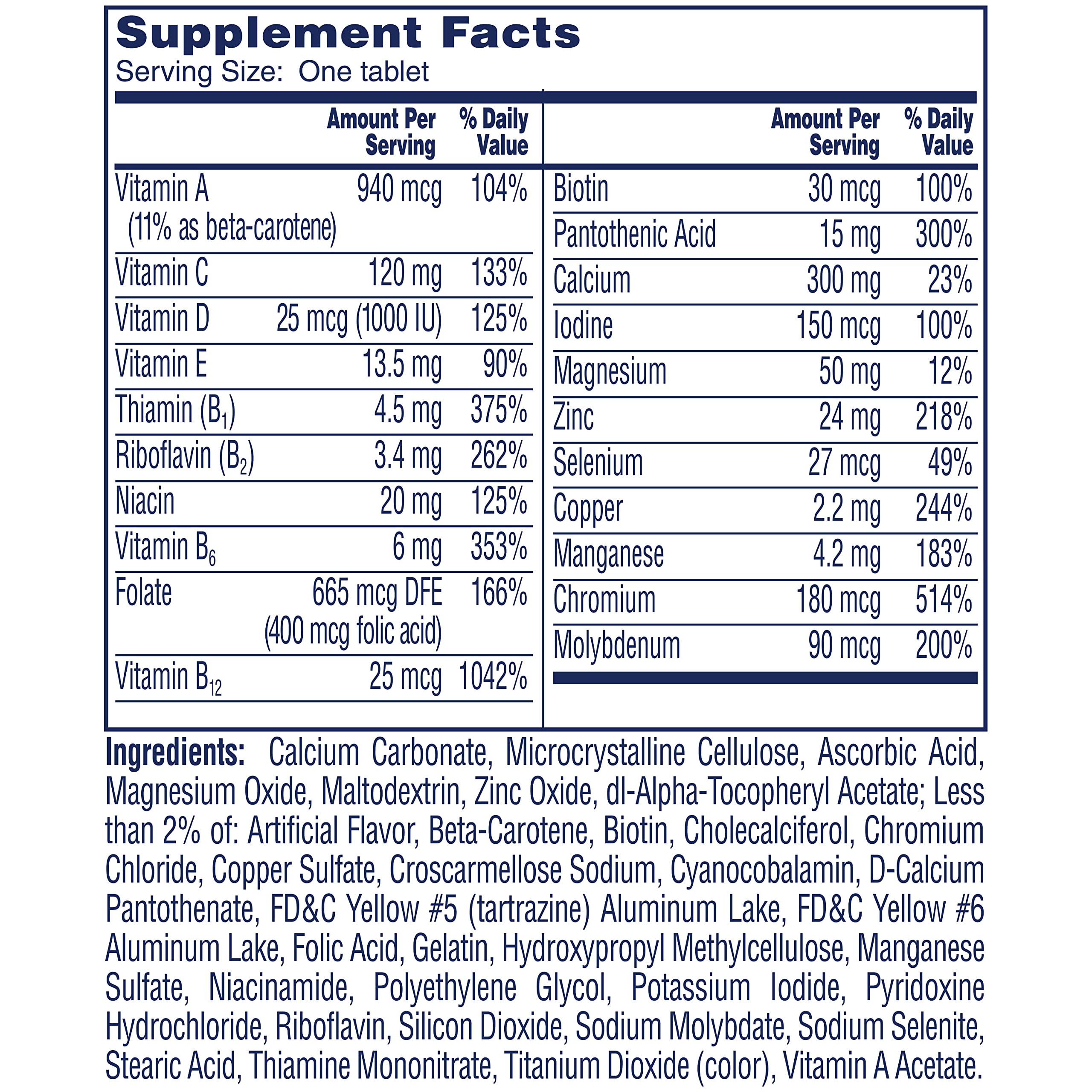Foto 6 pulgar | Multivitamínico One A Day Para Mujeres De 50 O Más De 200 Comprimidos - Venta Internacional.
