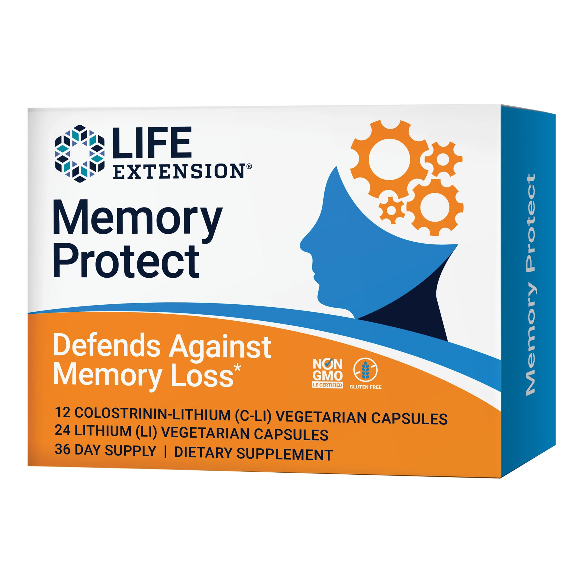 Foto 2 pulgar | Memory Protect Life Extension Brain Memory Health Support - Venta Internacional.