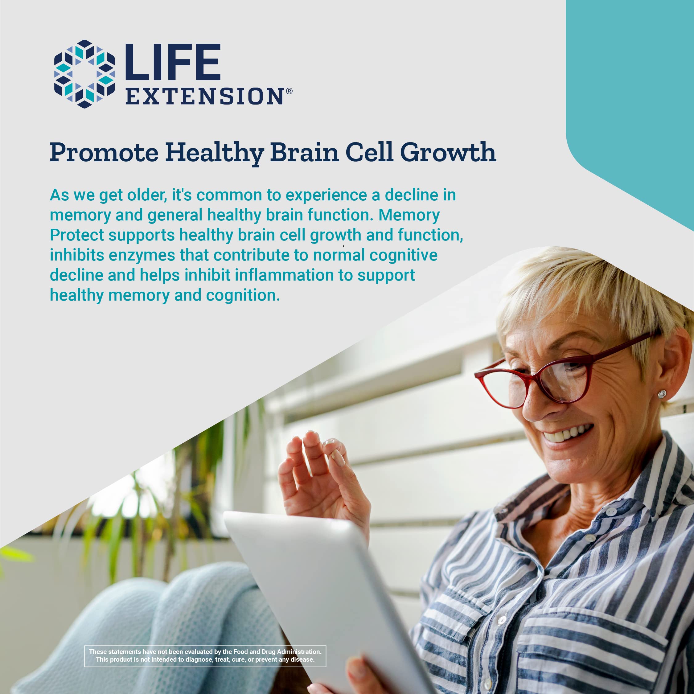 Foto 5 pulgar | Memory Protect Life Extension Brain Memory Health Support - Venta Internacional.