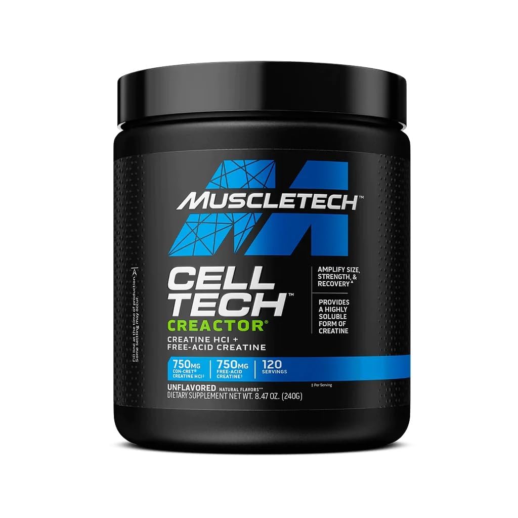 Foto 2 pulgar | Suplemento Muscle Builder Muscletech Cell-tech Creactor 250 Ml - Venta Internacional.