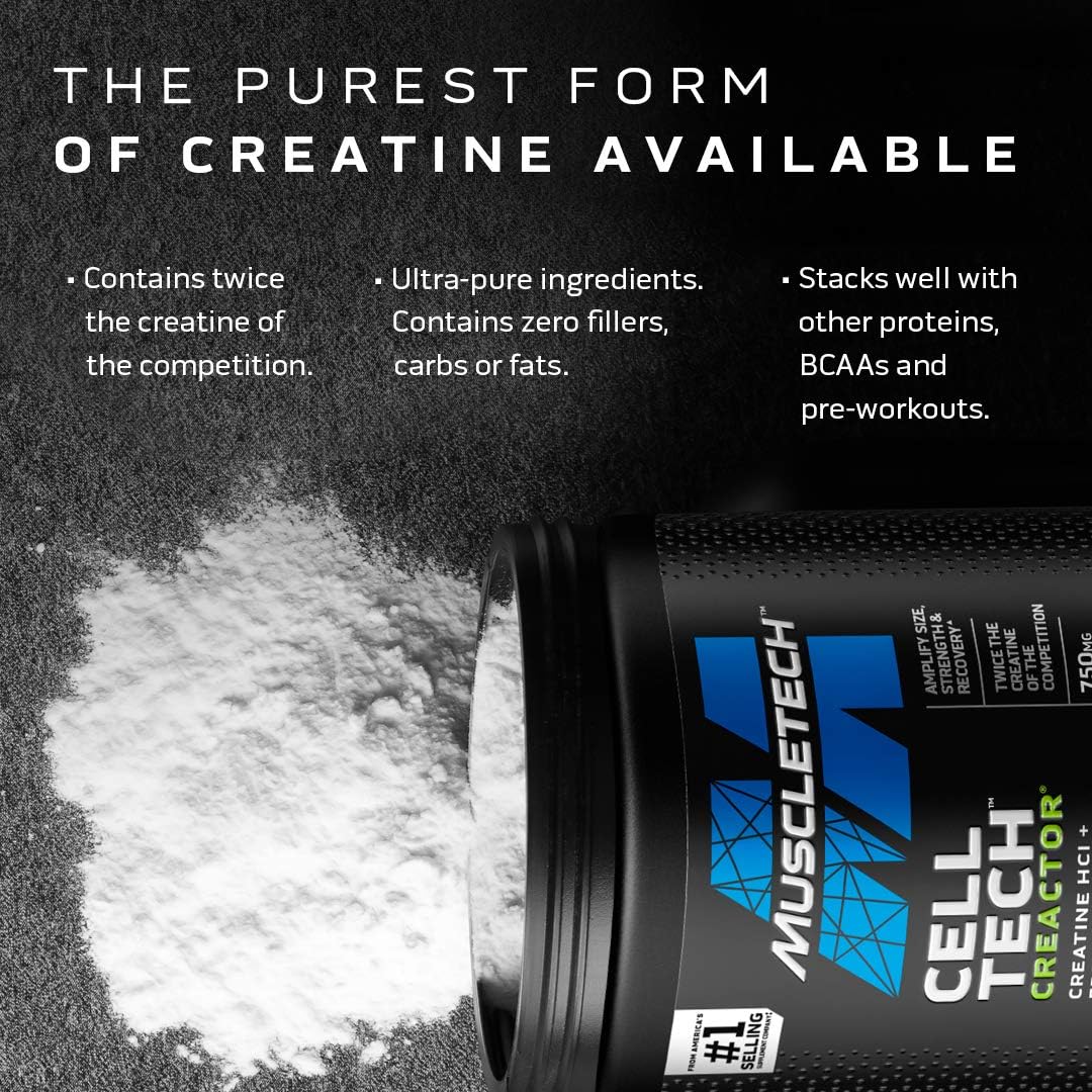 Foto 5 pulgar | Suplemento Muscle Builder Muscletech Cell-tech Creactor 250 Ml - Venta Internacional.