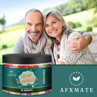 Foto 3 | Gomitas De Cáñamo Afxmate 50000 Mg Con Vitamina E Y B6 (90 Gomitas) - Venta Internacional.