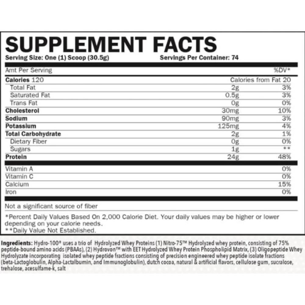 Foto 3 pulgar | Proteína Usplabs Hydro 100 Proteína Hidrolizada 5 Lb