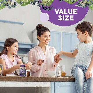 Foto 5 | Complementa Las Gomitas De Saúco Sambucol Con Vitamina C Y Zinc, 90 Unidades - Venta Internacional.
