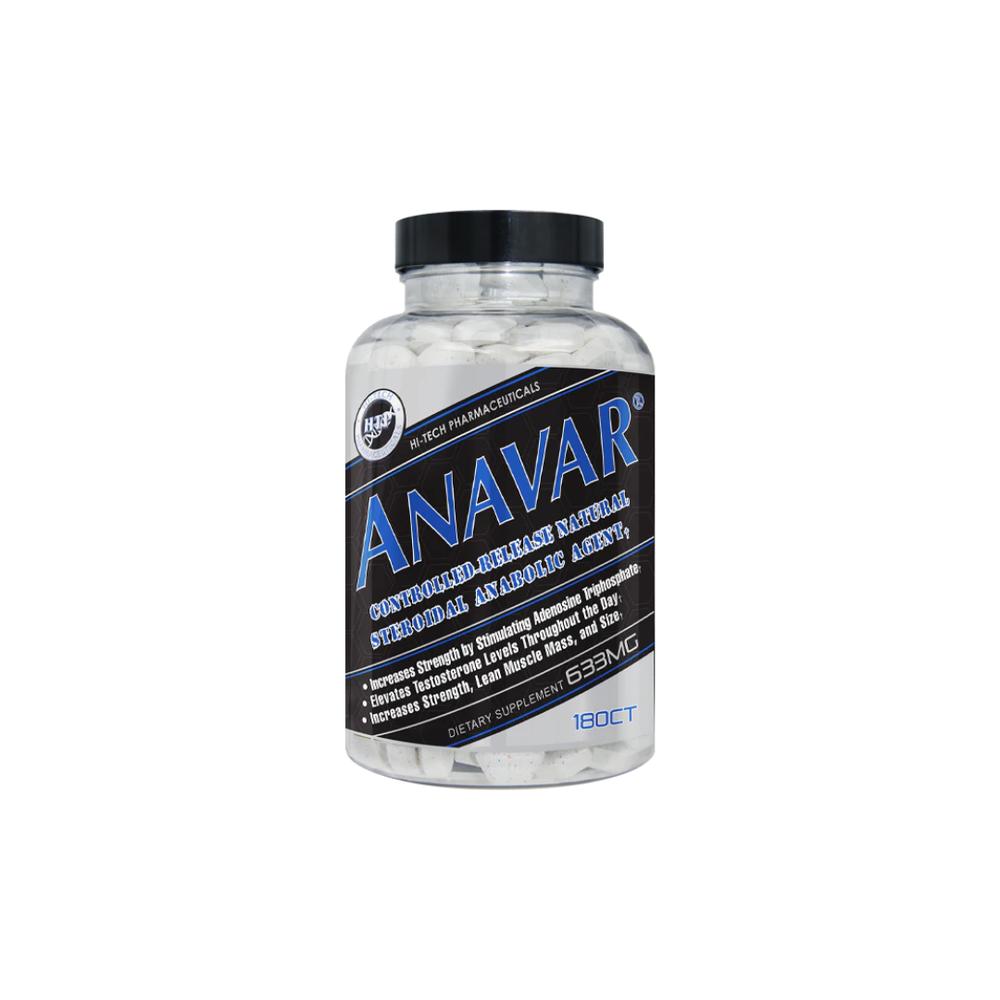 Suplemento Hi Tech Anavar 180 Tabletas