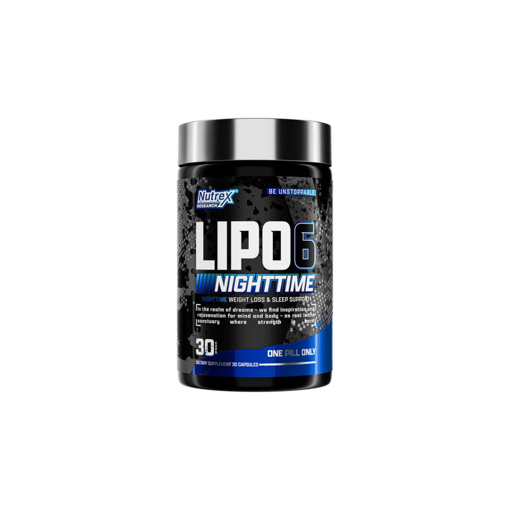 Metabolismo Nutrex Lipo 6 Night Time 30 Cápsulas